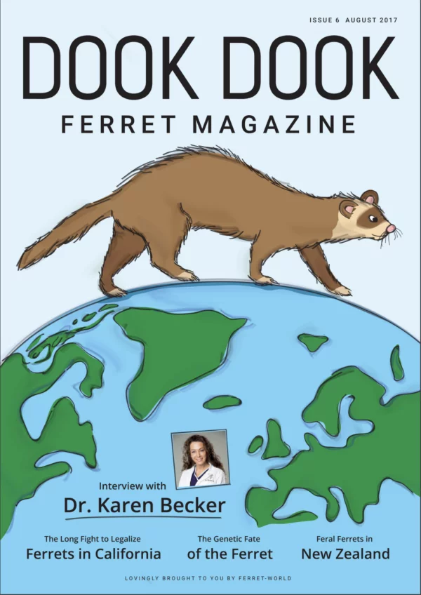 Dook Dook Ferret Magazine Issue 6 - Ferrets Around The World Edition